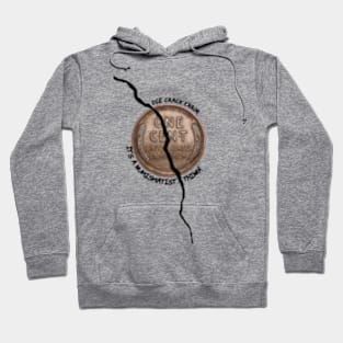 Die Crack Error Coin Hoodie